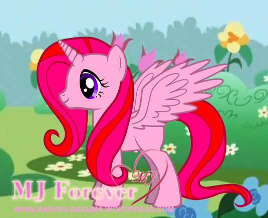 My custom OC MJ pony :D
