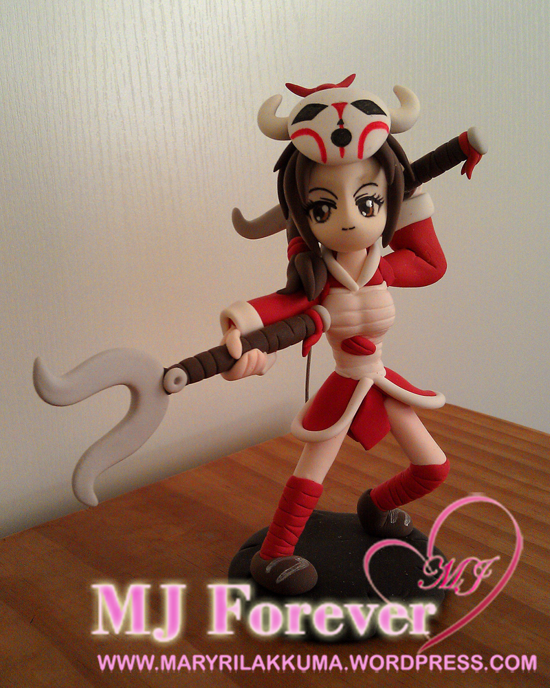 Chibi Blood Moon Akali model