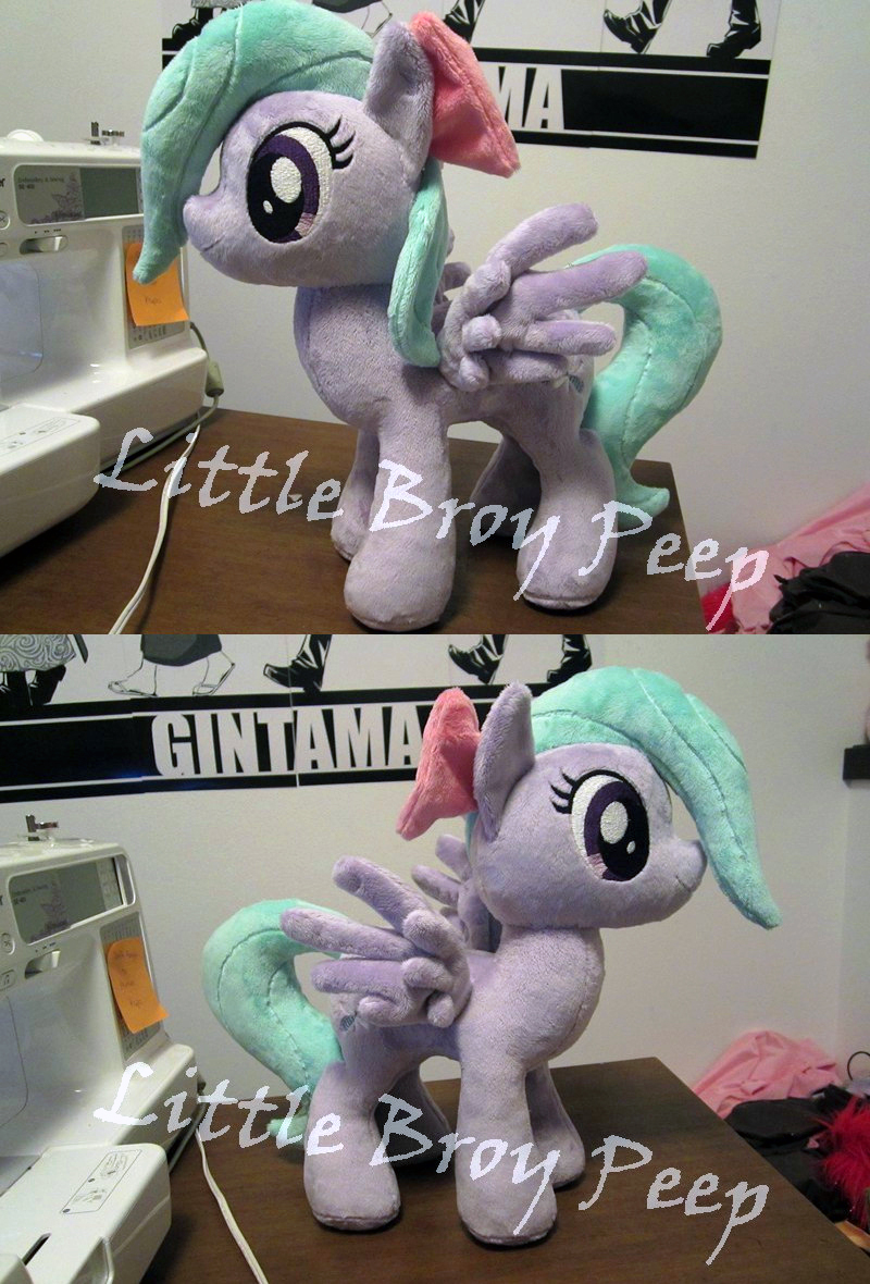 Flitter plushie by Little-Broy-Peep-Inc