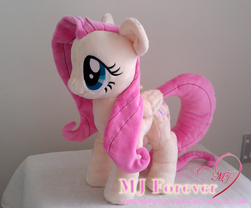 Fluttershy plushie by KairiGurl