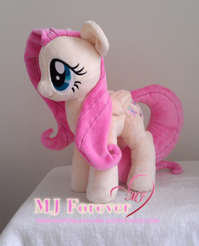 Fluttershy plushie by KairiGurl