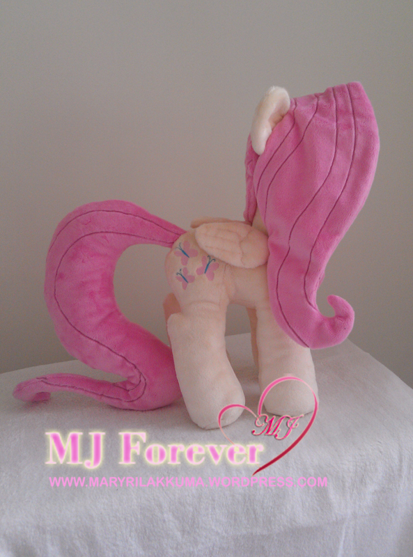 Fluttershy plushie by KairiGurl