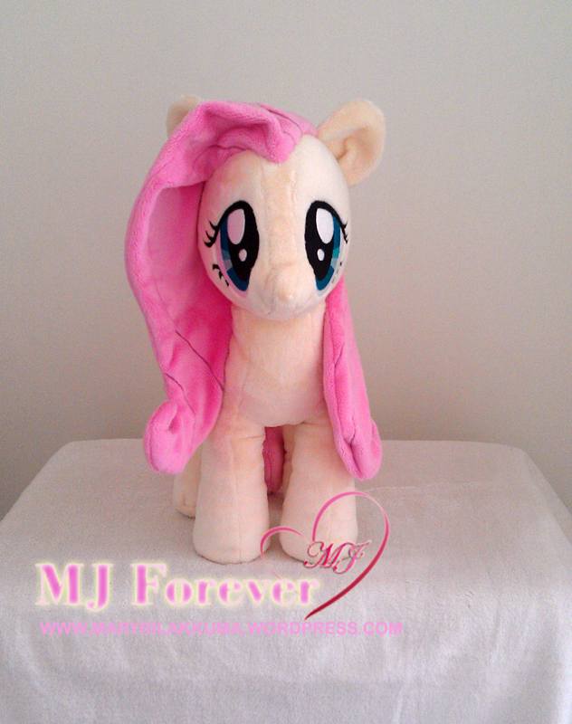 Fluttershy plushie by KairiGurl