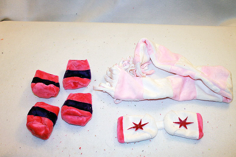 Filly Twilight Sparkle plushie (15" tall) wearing winter gear by KarasuNezumi