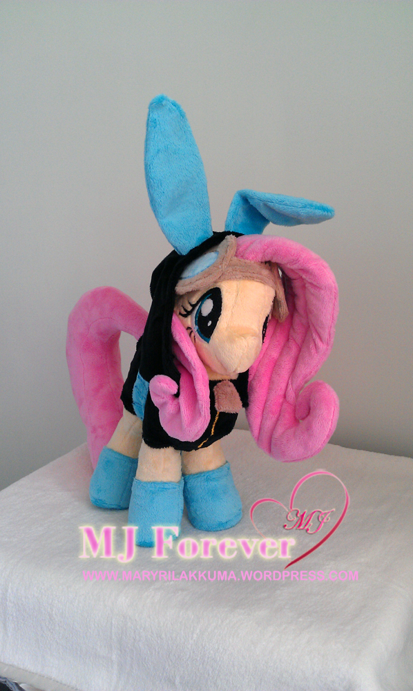 Dangerous Mission Fluttershy plushie by Sophillia