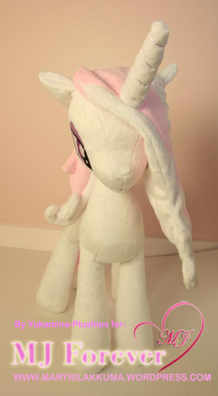 My Fleur De Lis pony plushie by Yukamina-Plushies