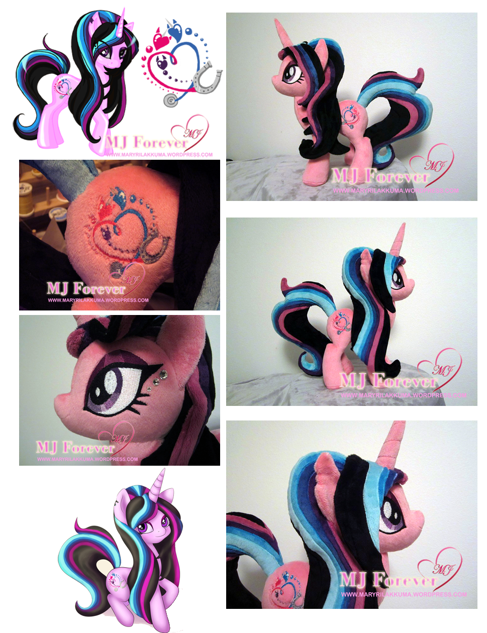 My OC Mardelia plushie by Little-Broy-Peep-Inc (pre-shipment pics)