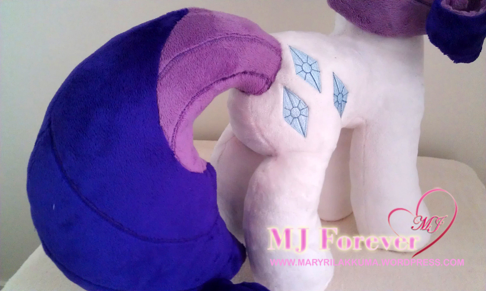 Rarity plushie #2 by Burzurk