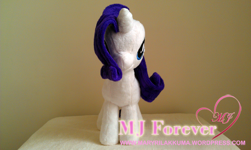 Rarity #1 plushie by Cryptic-Enigma