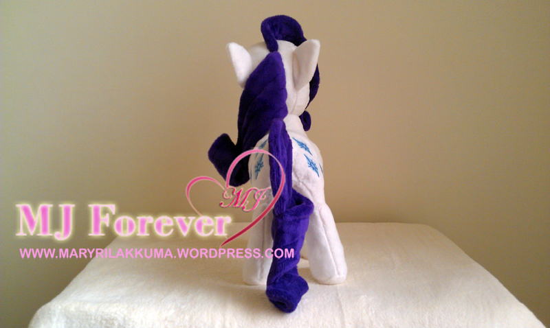 Rarity #1 plushie by Cryptic-Enigma
