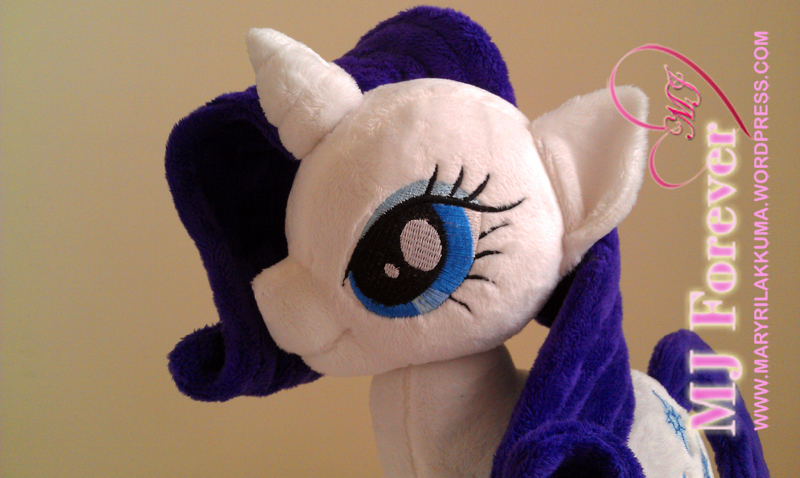 Rarity #1 plushie by Cryptic-Enigma