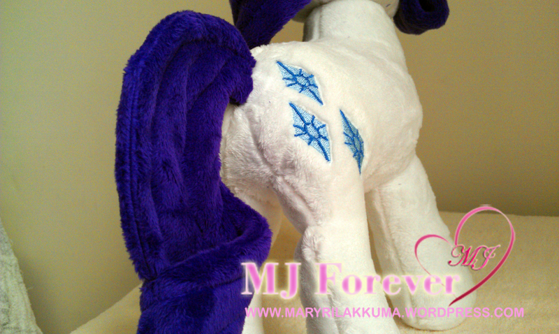 Rarity #1 plushie by Cryptic-Enigma