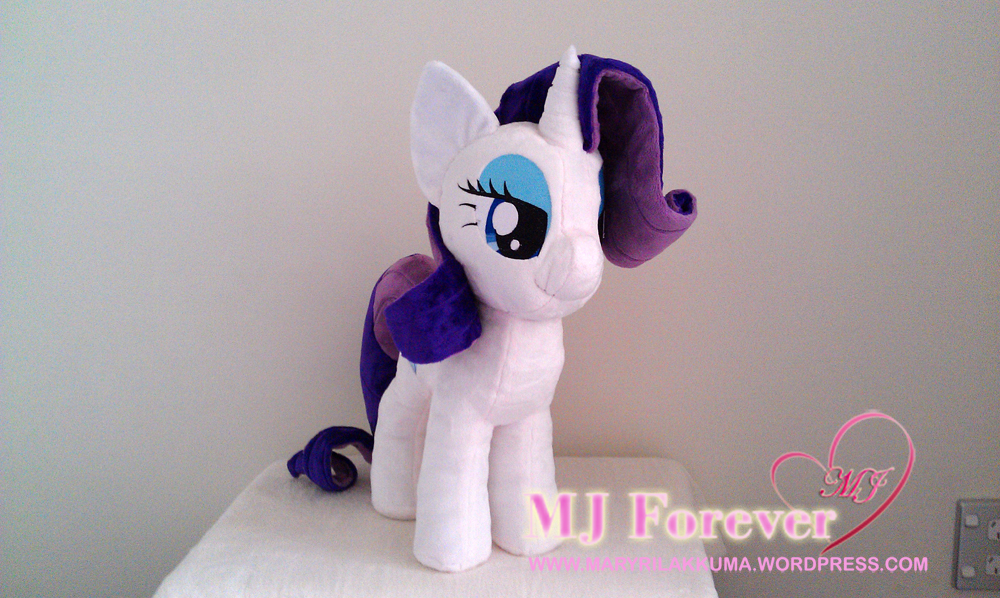 Rarity plushie #2 by Burzurk