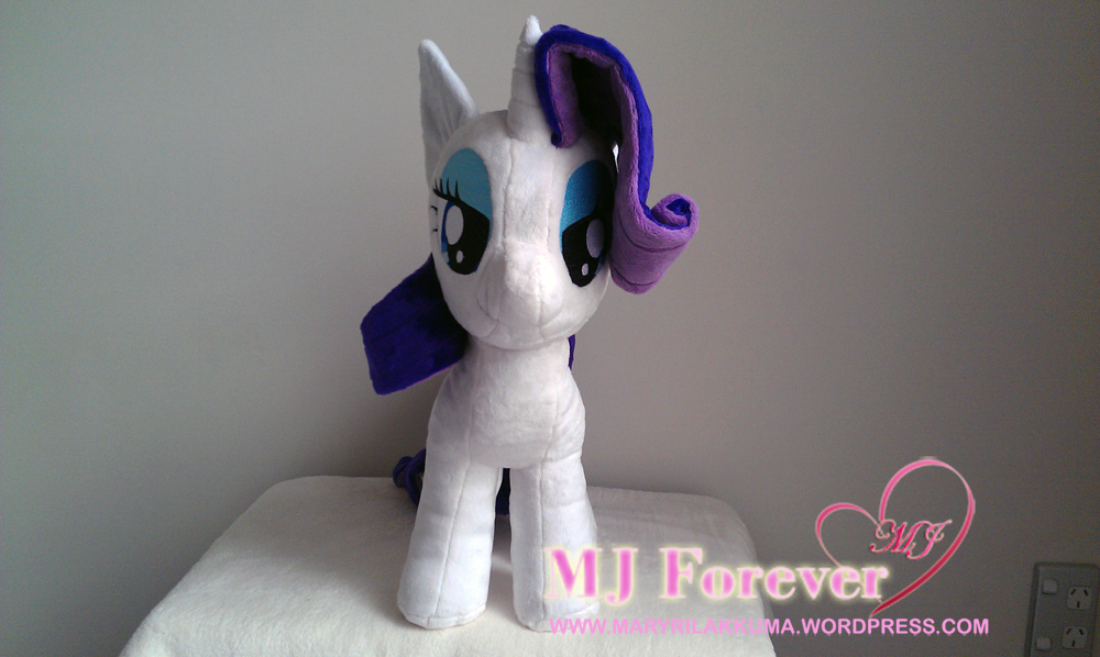 Rarity plushie #2 by Burzurk