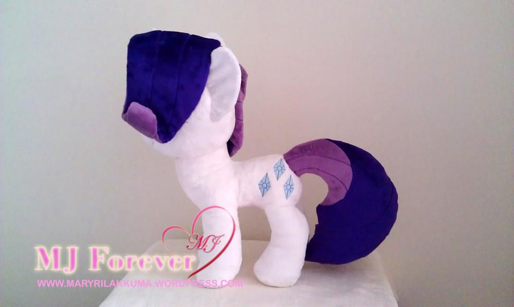 Rarity plushie #2 by Burzurk