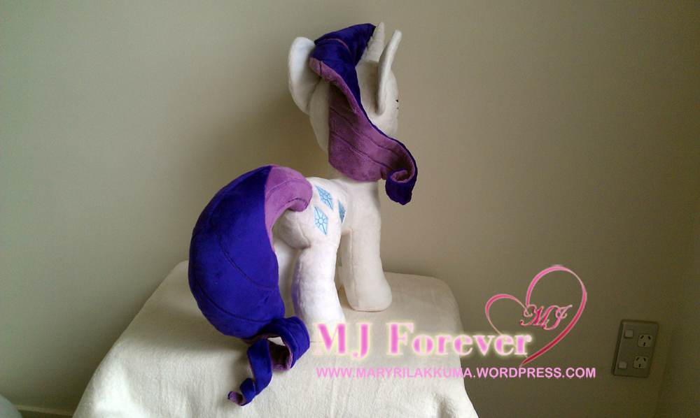 Rarity plushie #2 by Burzurk