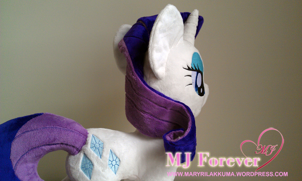 Rarity plushie #2 by Burzurk