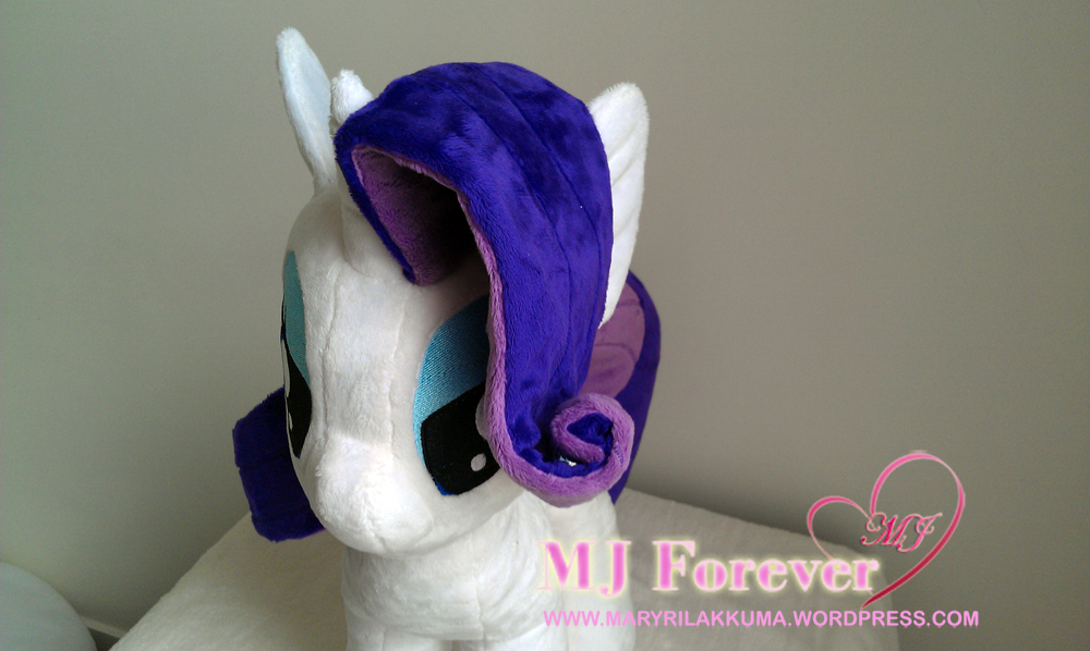 Rarity plushie #2 by Burzurk