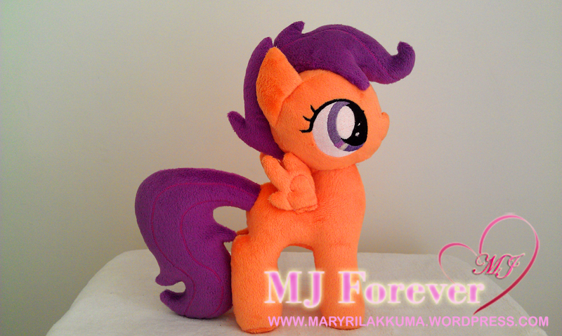 Scootaloo plushie by Lavim