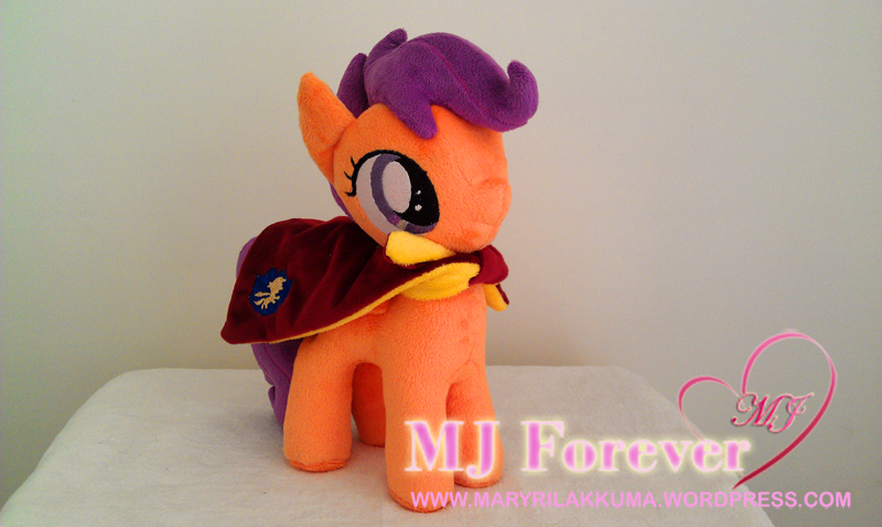 Scootaloo plushie by Lavim