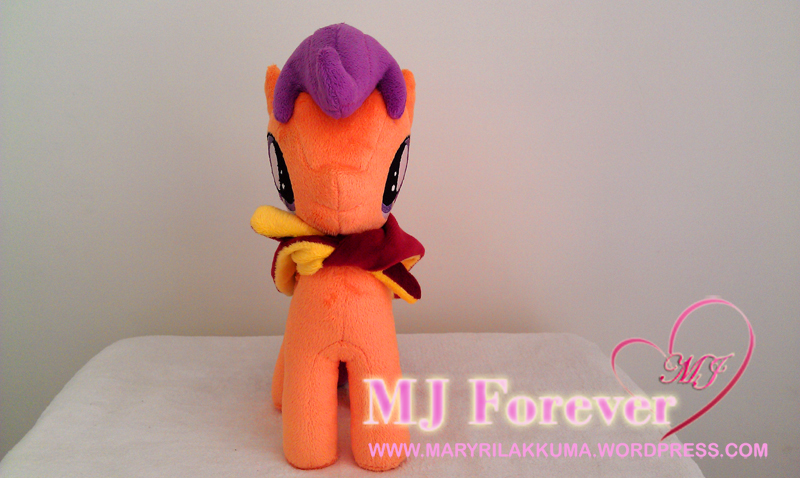 Scootaloo plushie by Lavim