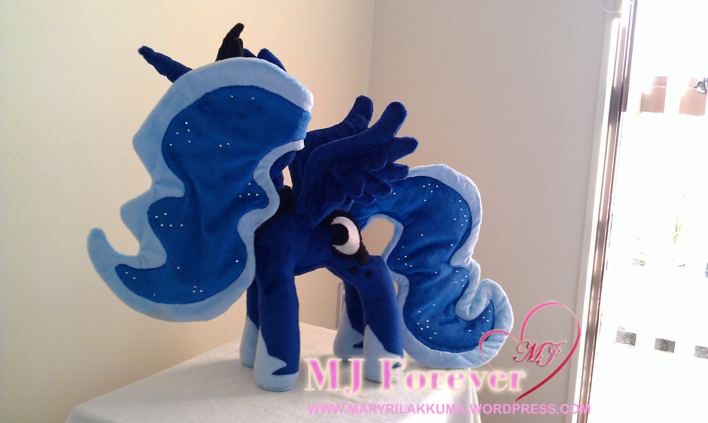 Princess Luna plushie by PlushieScraleos