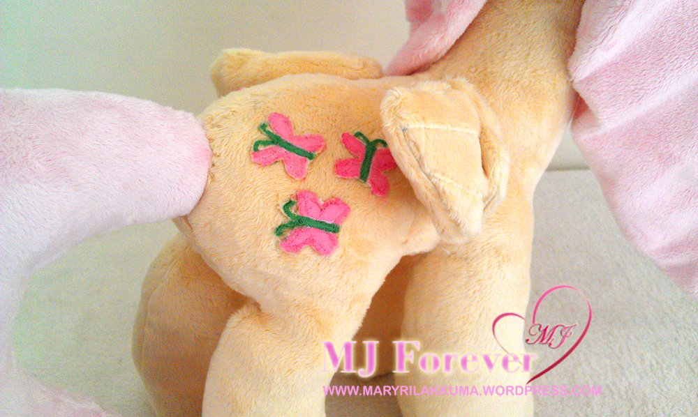 Fluttershy plushie by ME!!!!! :D (my very first plushie!)