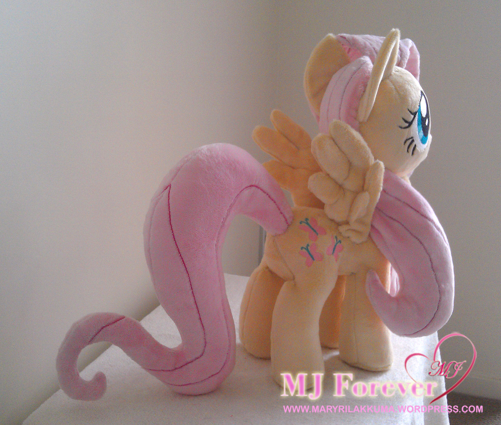 Fluttershy V2.0 plushie by meeeeee!!!!!!!