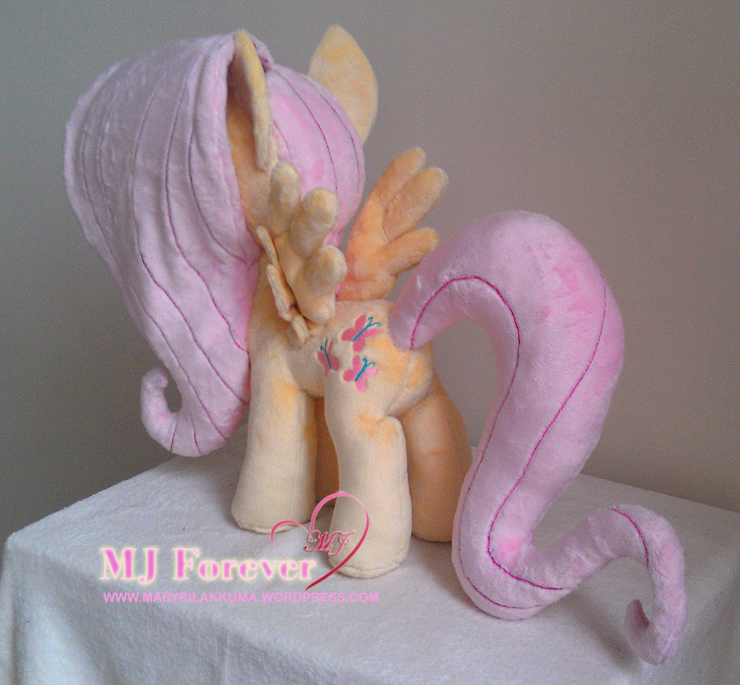 Fluttershy V2.0 plushie by meeeeee!!!!!!!