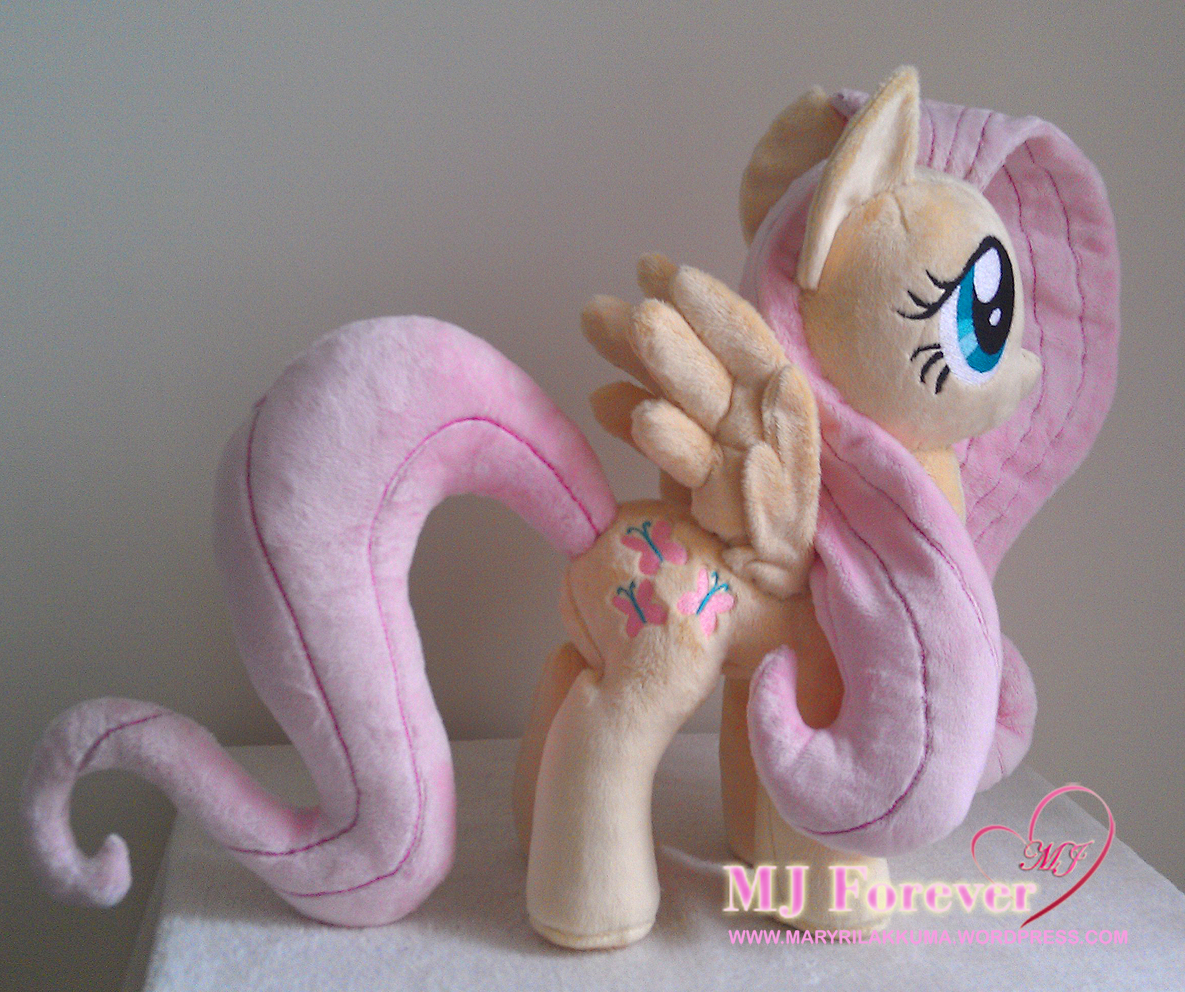 Fluttershy V2.0 plushie by meeeeee!!!!!!!