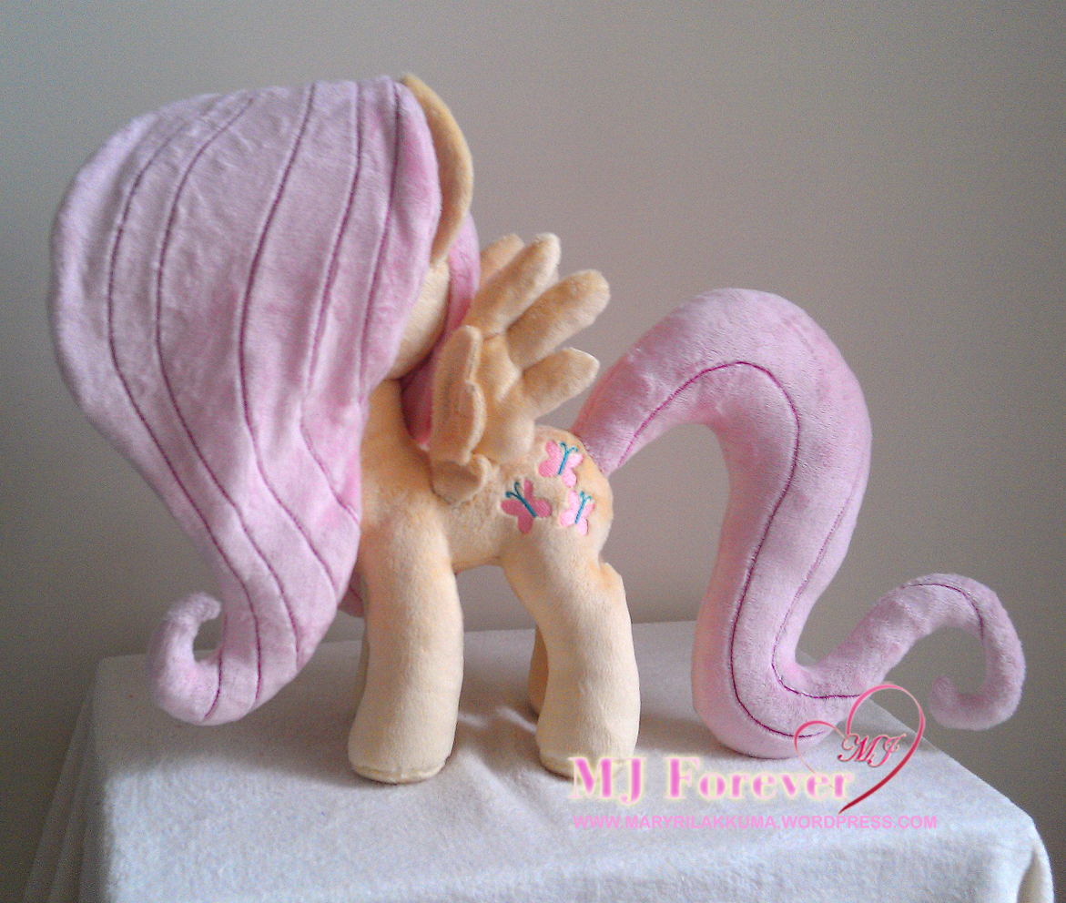 Fluttershy V2.0 plushie by meeeeee!!!!!!!