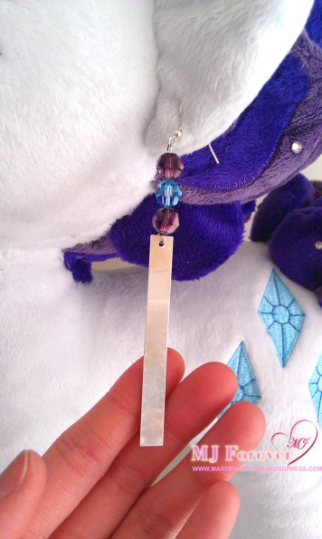 Crystal Pony Rarity plushie by Burzurk