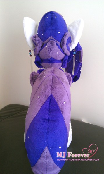 Crystal Pony Rarity plushie by Burzurk