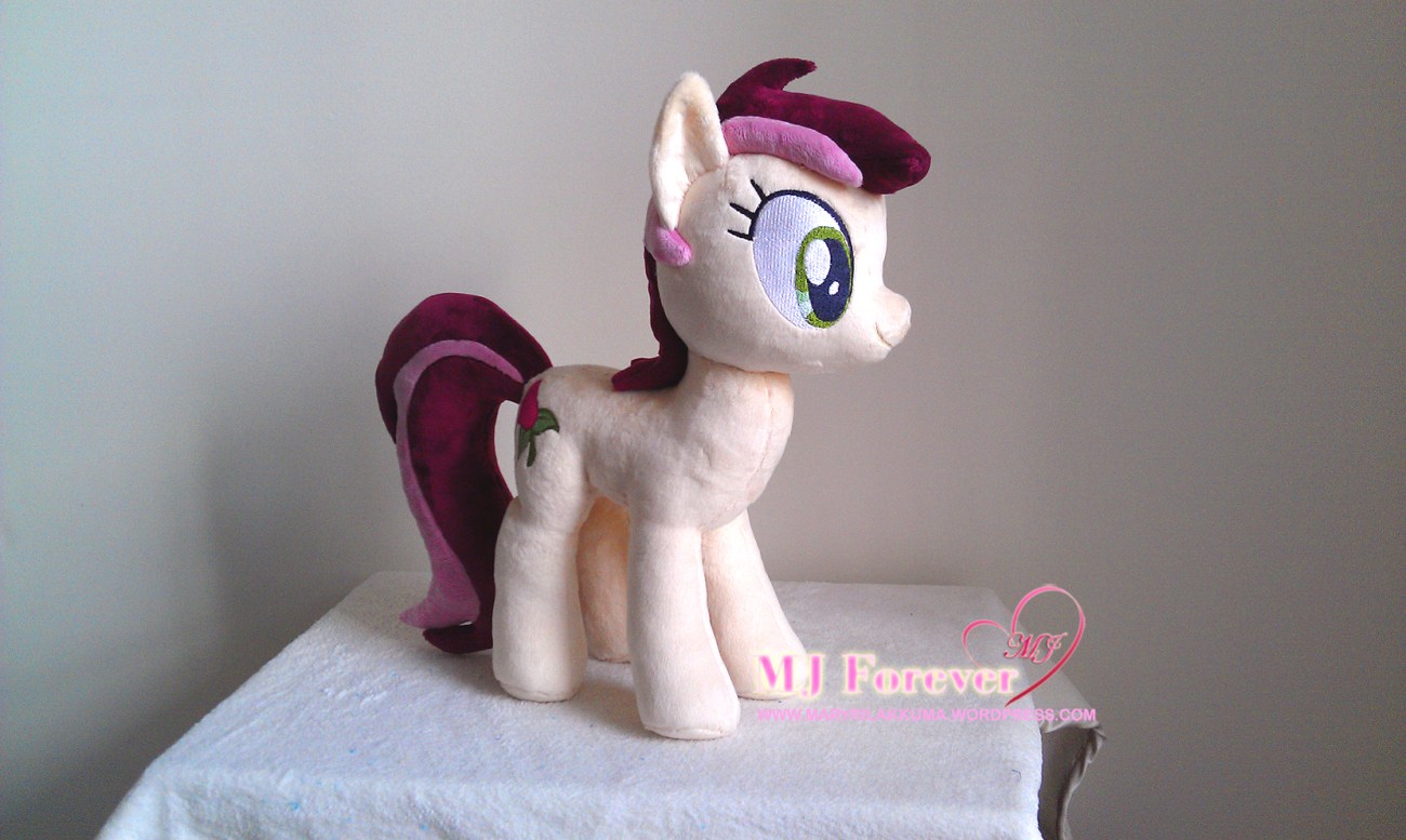 Roseluck plushie by GreenTeaPlushies