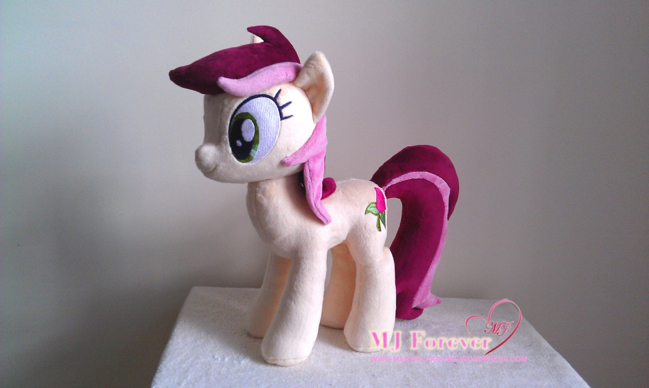 Roseluck plushie by GreenTeaPlushies
