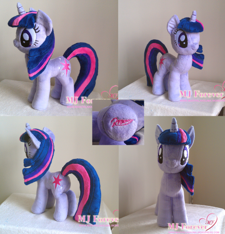 Twilight Sparkle plushie made by meeeee!!!!!!