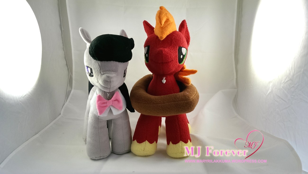 Octavia and Big Mac plushie by Vegeto-UchihaPortgas