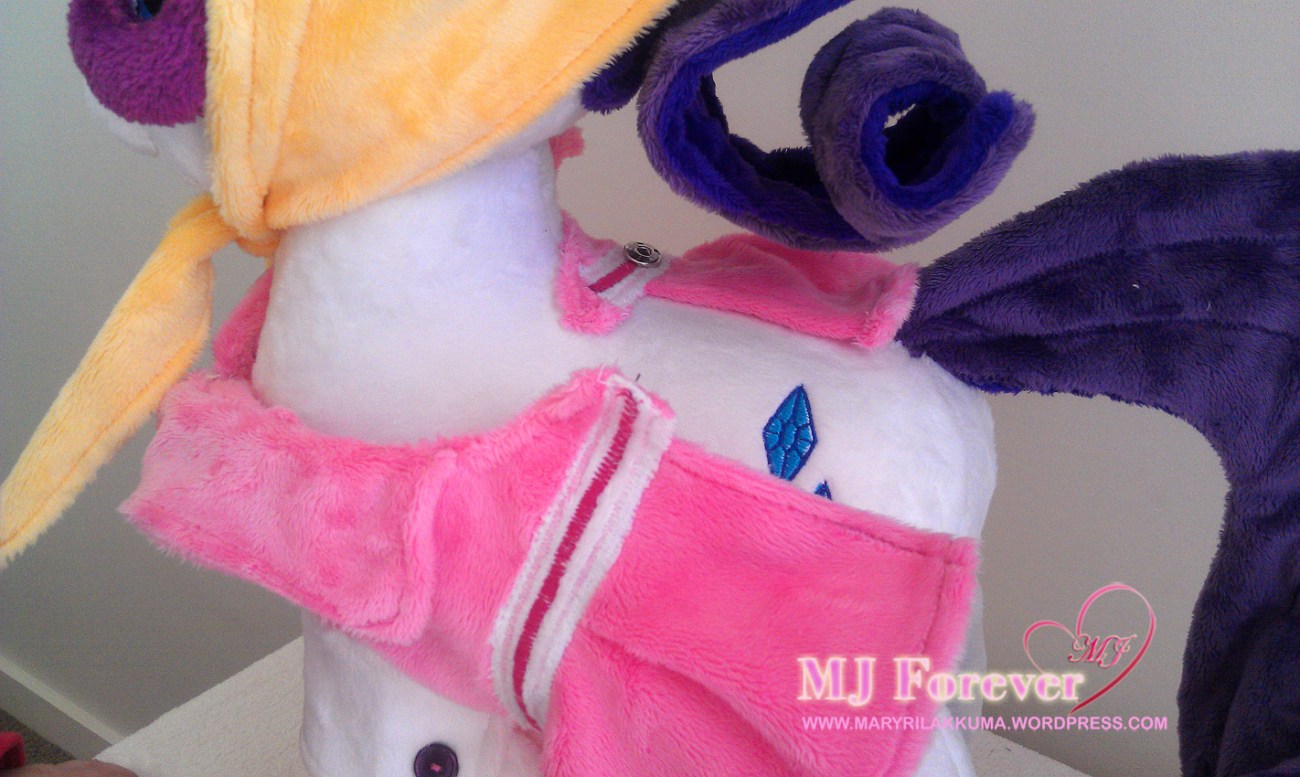 Camping Rarity plushie by agatrix