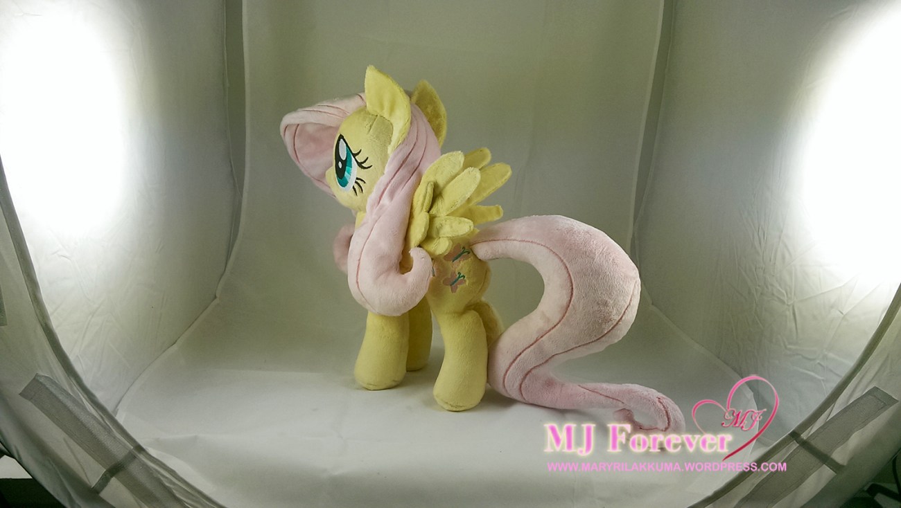 Fluttershy plushie by me!!! (a commission)