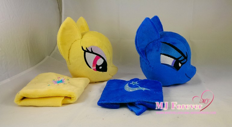 WIP heads - Peach Lovely and Trixie