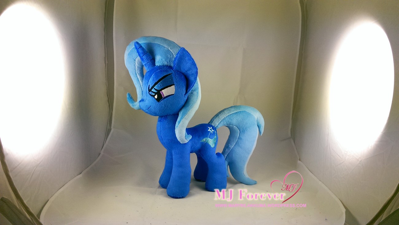 Trixie plushie sewn by meee!!!!