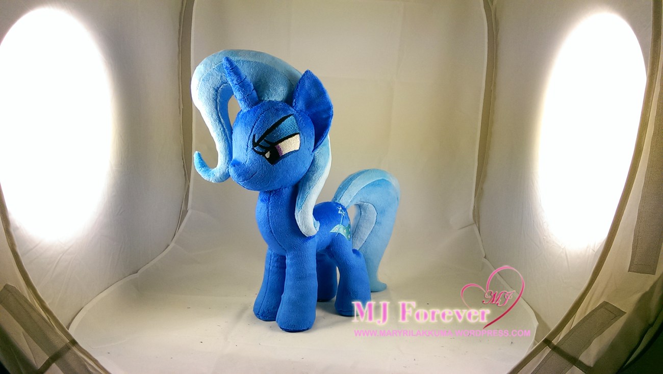 Trixie plushie sewn by meee!!!!
