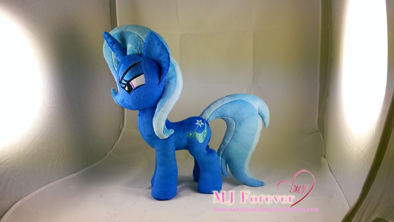 Trixie plushie sewn by meee!!!!
