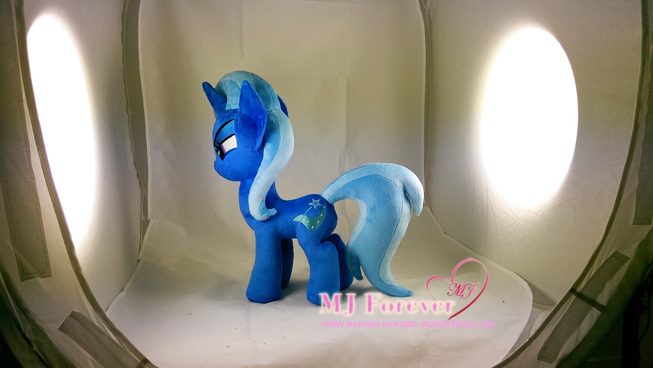 Trixie plushie sewn by meee!!!!