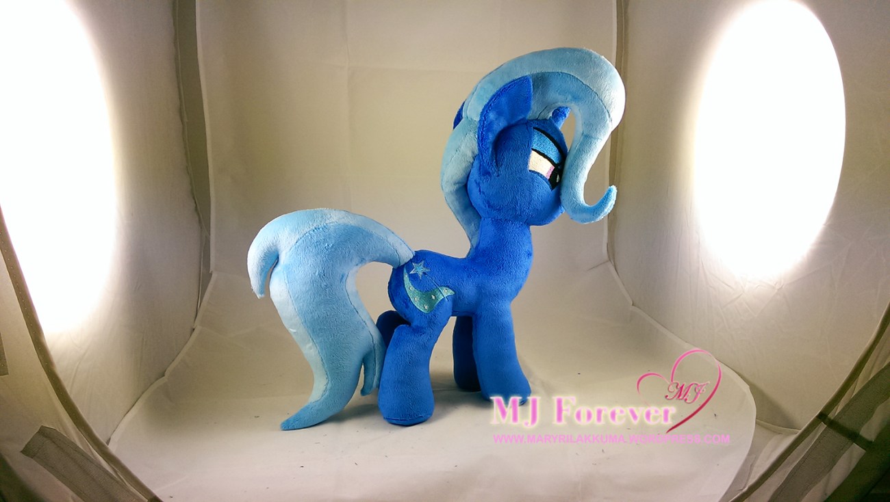 Trixie plushie sewn by meee!!!!