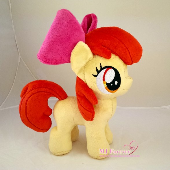 Apple Bloom plushie sewn by meeee!!!!