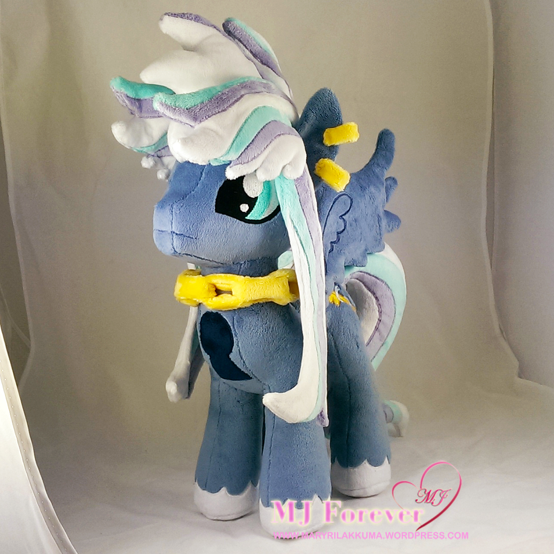 Dusk (my stallion OC) plushified by Little-Broy-Peep