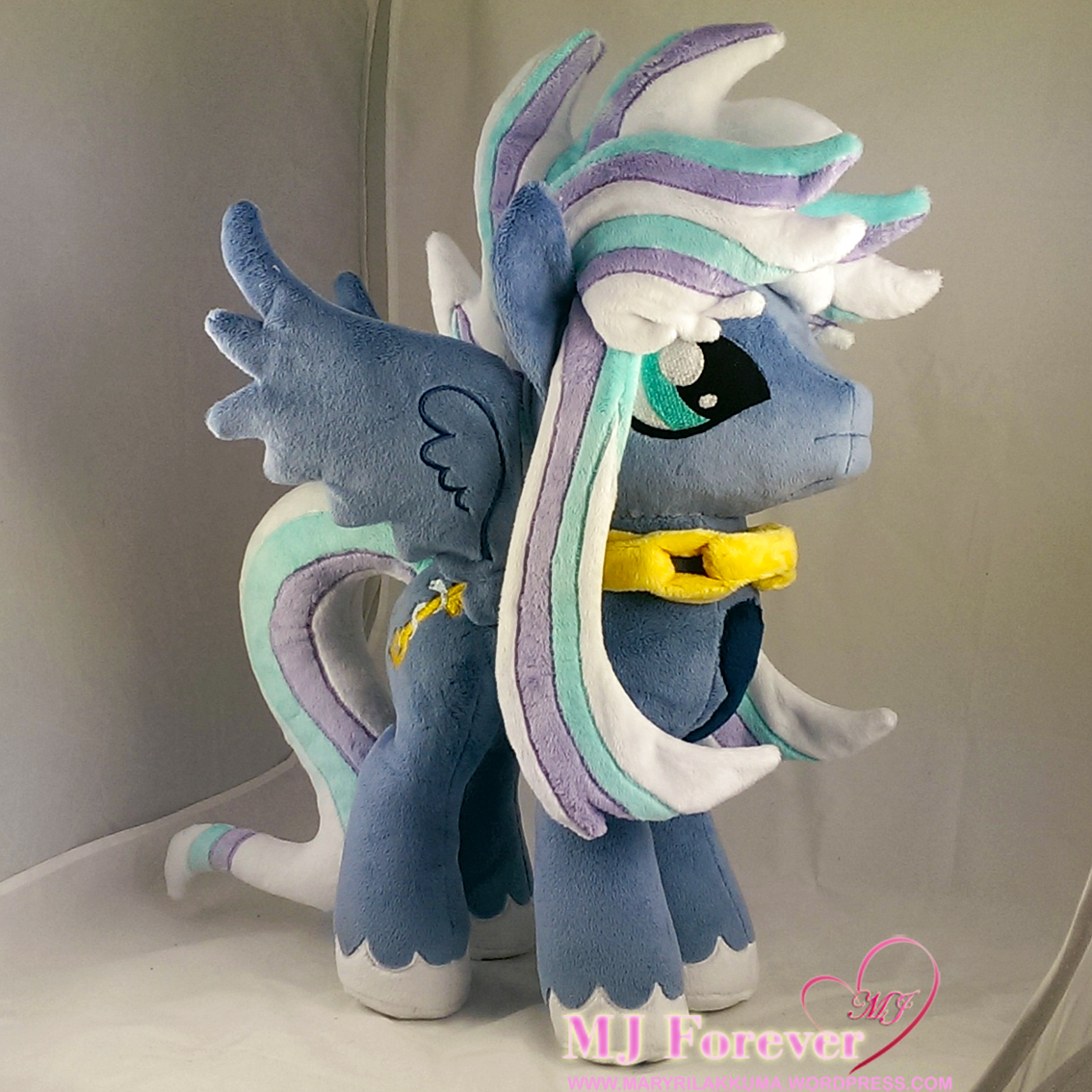 Dusk (my stallion OC) plushified by Little-Broy-Peep