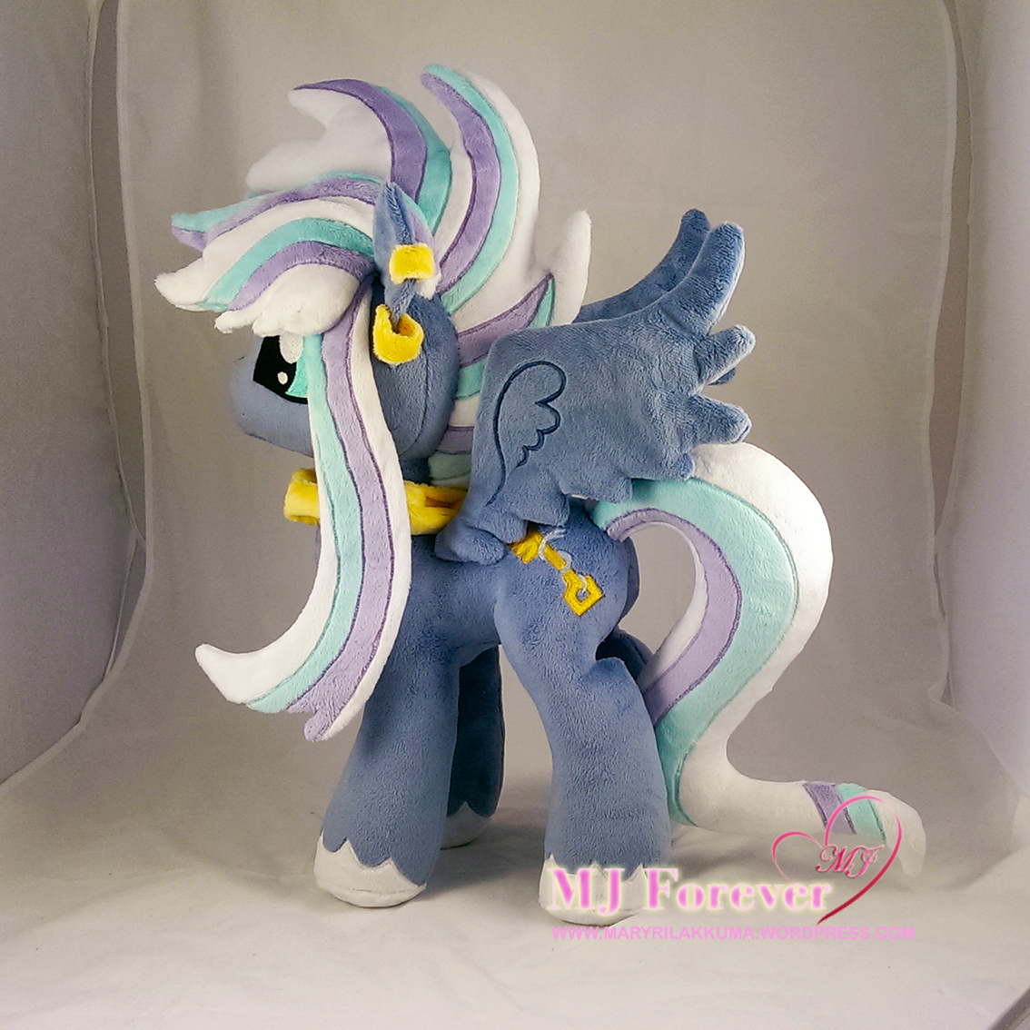 Dusk (my stallion OC) plushified by Little-Broy-Peep