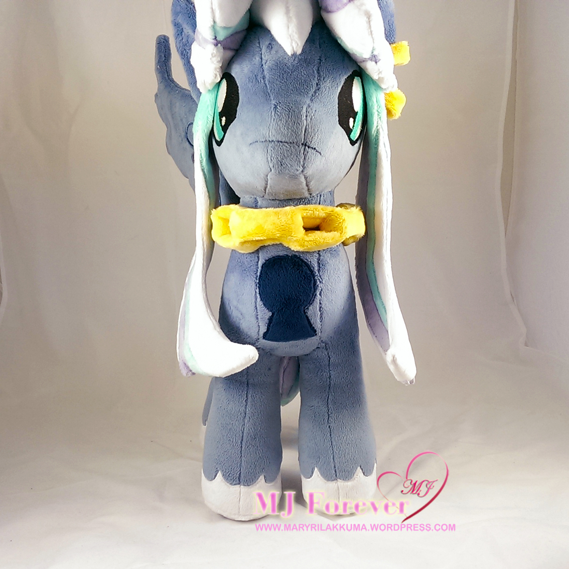 Dusk (my stallion OC) plushified by Little-Broy-Peep